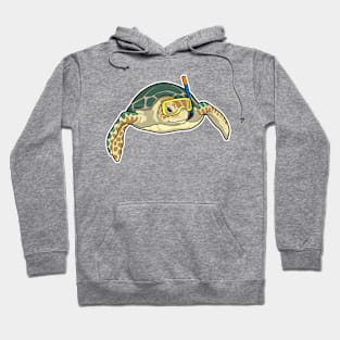 Turtle Diver Snorkel Hoodie